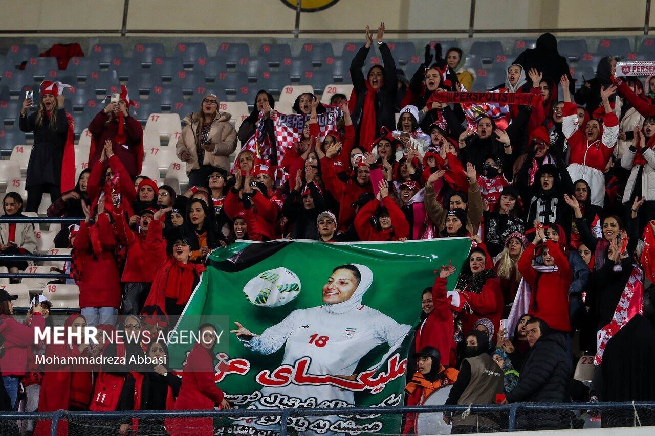 پرسپولیس، آرزوی دیرینه ملیکا محمدی را برآورده کرد