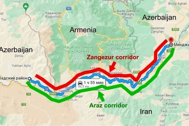 کریدور+زنگزور