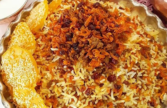 طرز تهیه لپه پلوی مجلسی به روش کرمانی