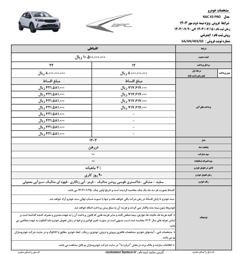 آغاز فروش اقساطی رقیب جدی پژو 207 اتوماتیک