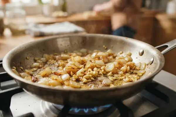 frying-onion-garlic