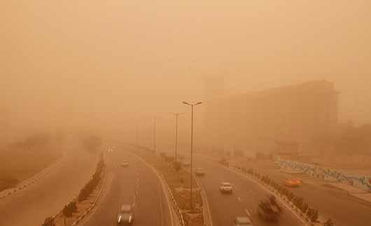 وضعیت قرمز آلودگی هوا در این استان اعلام شد
