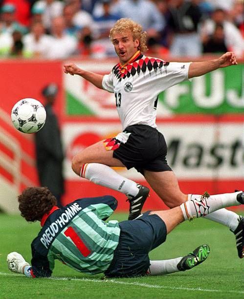 قابی به یاد ماندنی از تقابل دو غول جام جهانی 94