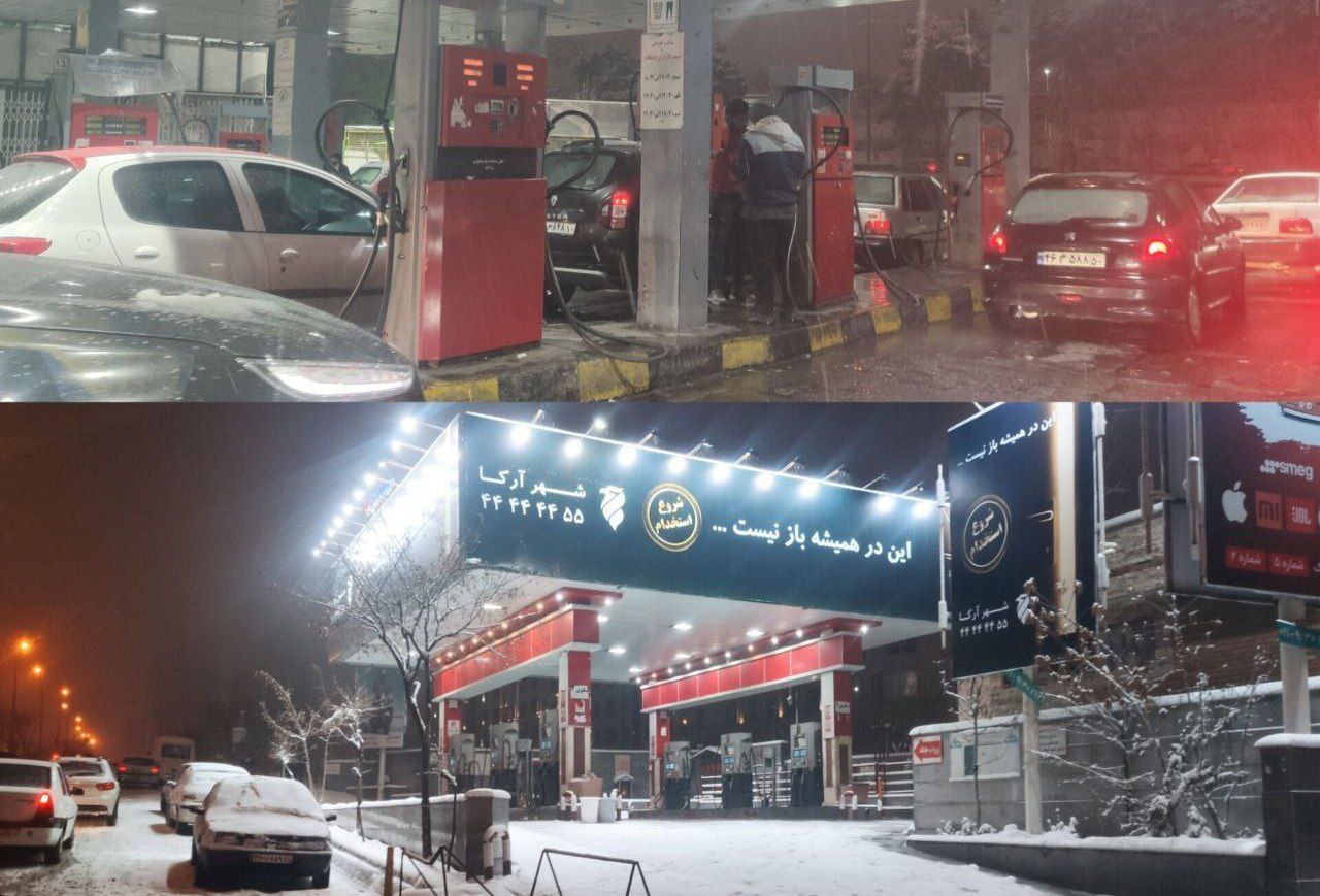 پمپ‌بنزین‌های مناطق شمالی تهران تعطیل شد؟