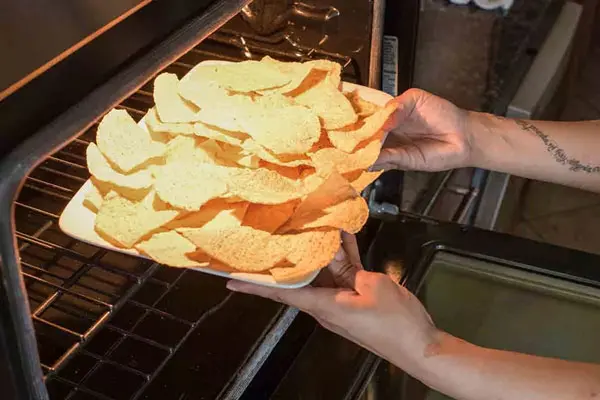 Preparing-tortilla-chips