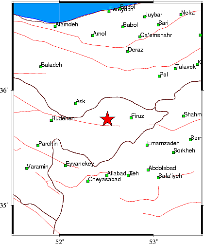 زلزله امروز تهران را لرزاند 