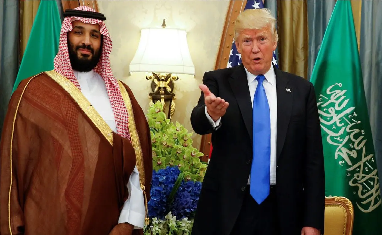 بن+سلمان+و+ترامپ