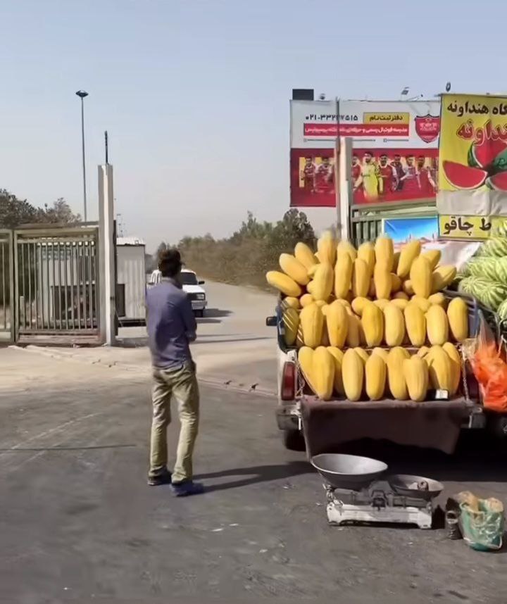 استادیوم بازی سرخابی‌ها، بازار میوه و تره‌بار شد!