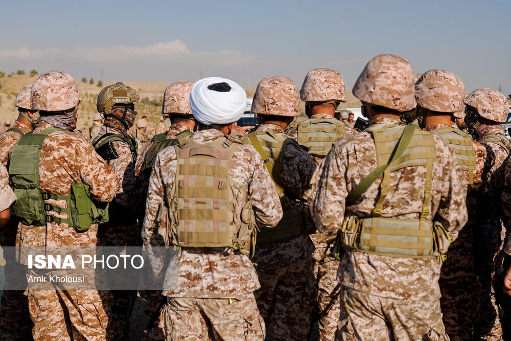 عکس‌های مانور یگان ویژه فاتحین سپاه در تهران 