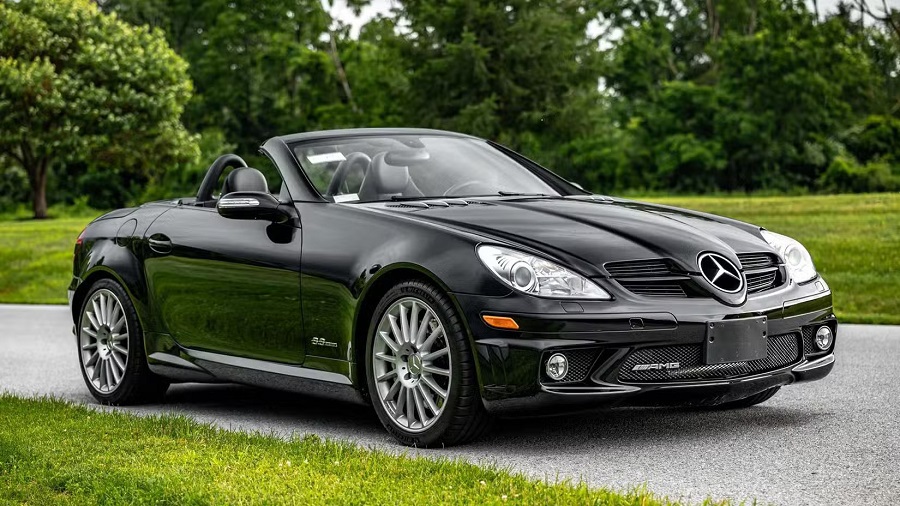 9fastest-used-car-for-20-000-2006-mercedes-benz-slk55-amg-r171-front-three-quarter