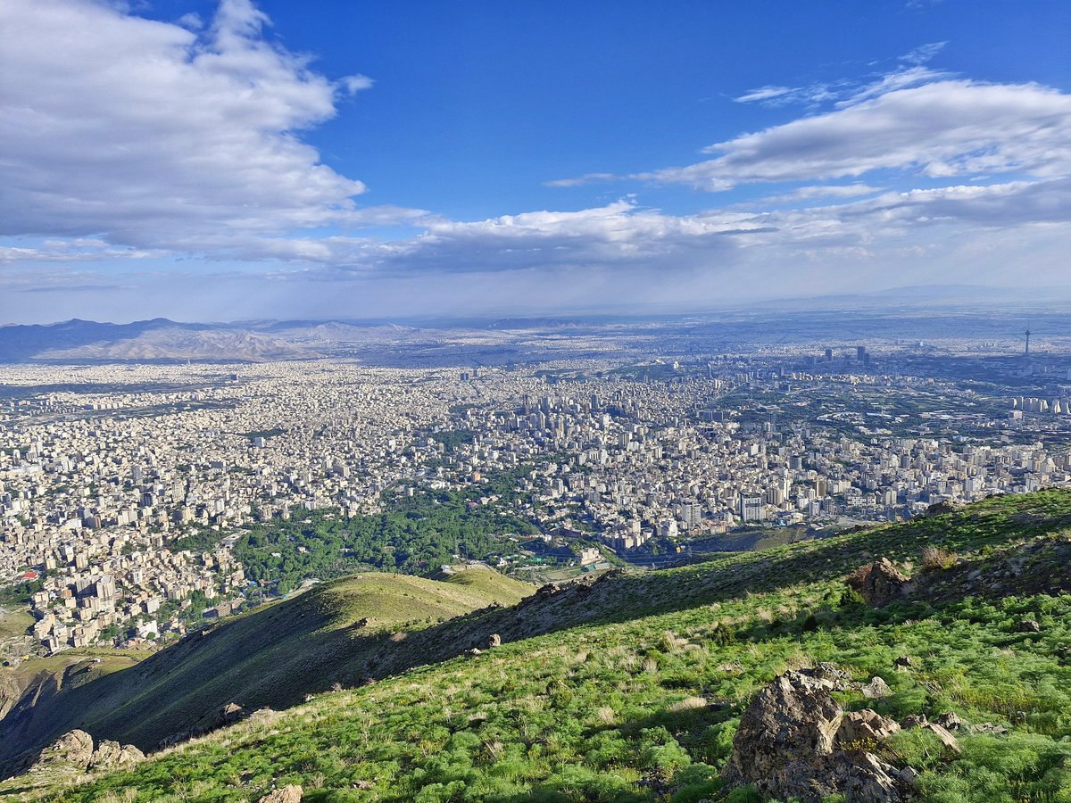 این قاب از تهران را اگر ببینید، دیگر به شمال نمی‌روید!