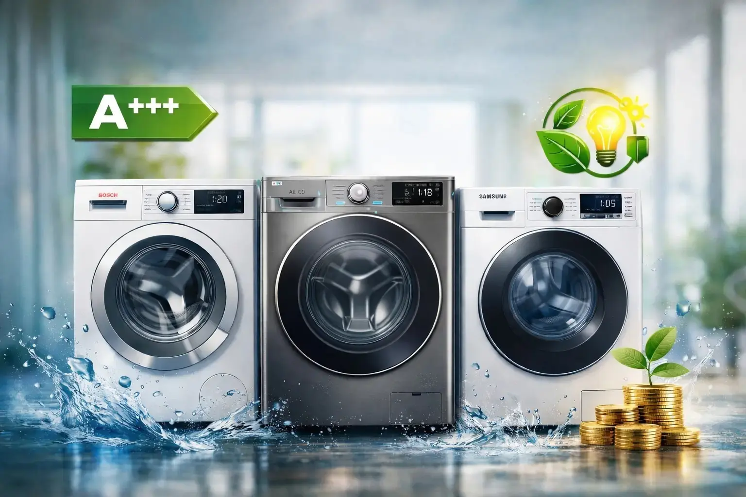 بررسی ماشین_ های لباسشویی کم_ مصرف در سال 1404