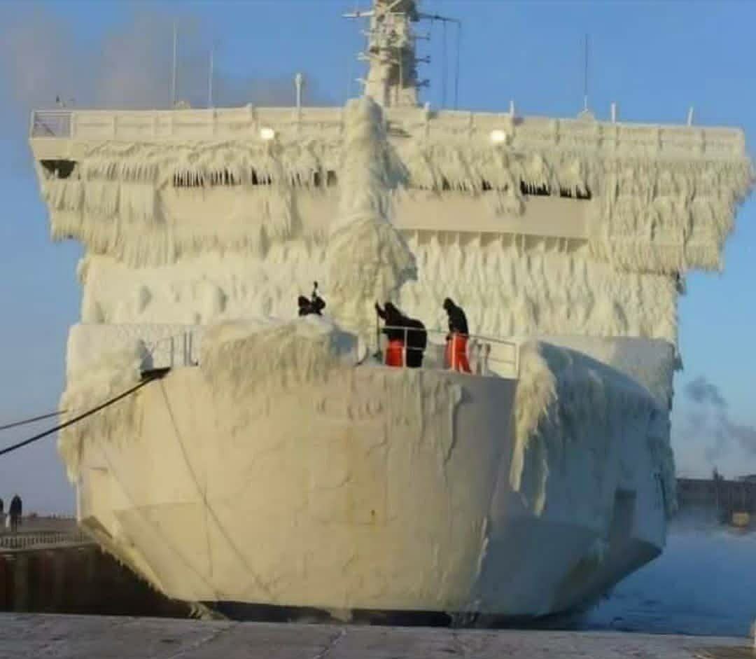 شمایل جالب یک کشتی در سفر به قطب جنوب