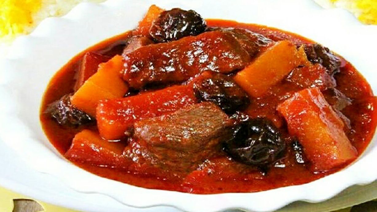 طرز تهیه متفاوت خورش کدو حلوایی خوشمزه و خوشرنگ