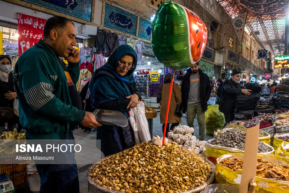 عکس‌های حال خوب‌کُن از تهران در آستانه شب یلدا