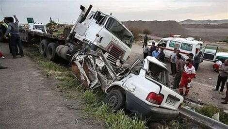 تصادف هولناک در اردکان یزد، 5 کشته به‌جا گذاشت