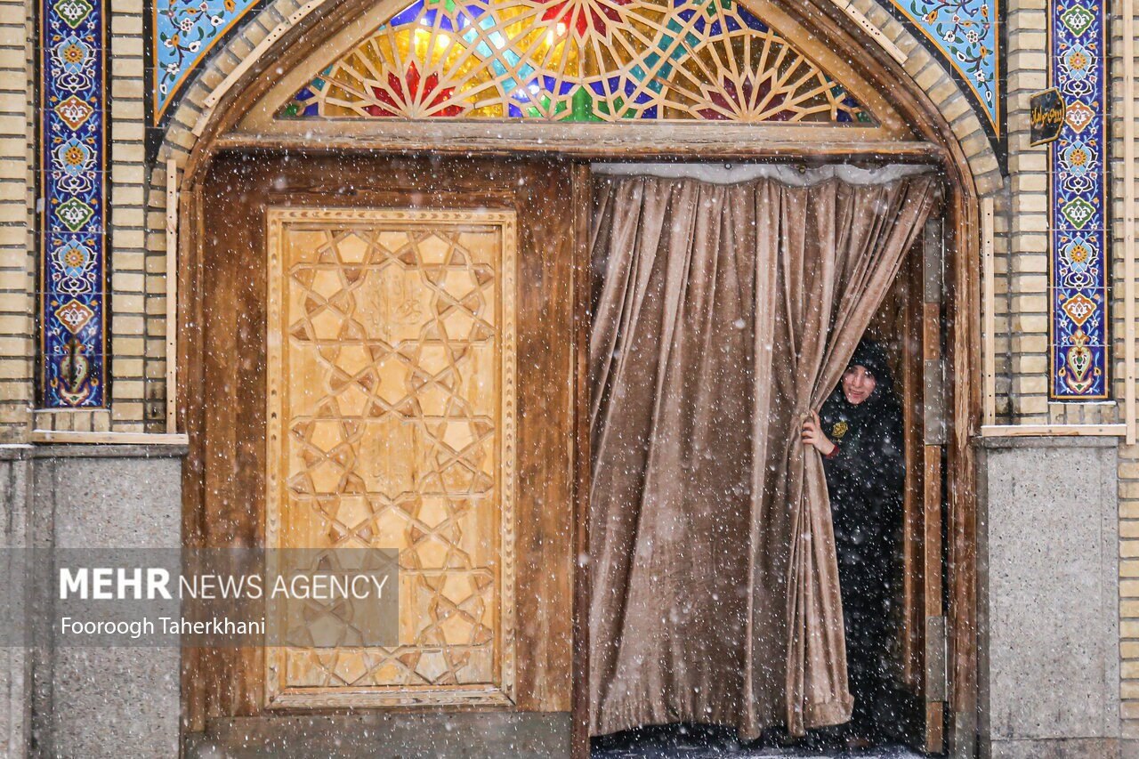 تصاویری جذاب از تهرانِ برفی 