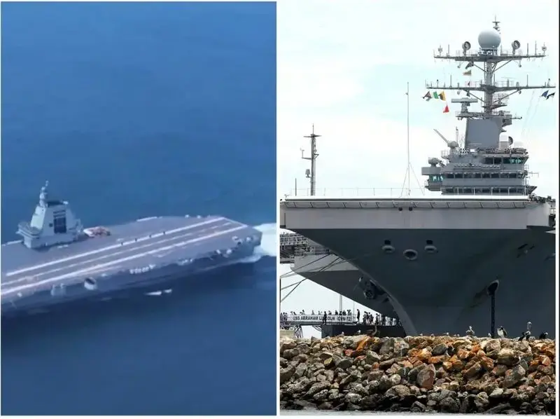 ناوهای+هواپیمابر+آبراهام+لینکلن+و+فوجیان (2)