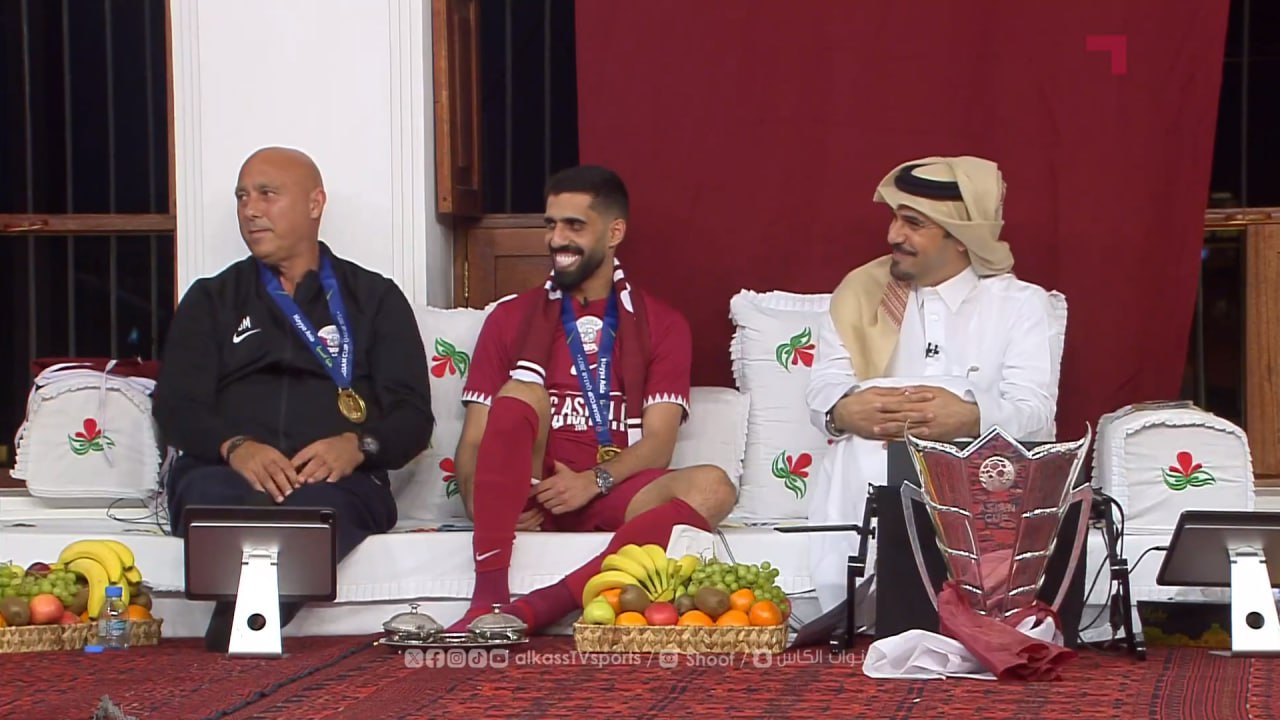 بساط مهمانی بازیکنان قطر در استودیو الکاس!