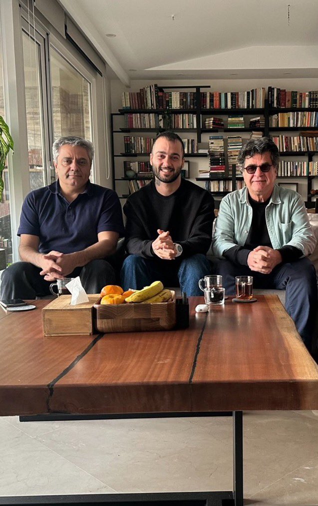 تصویر جدیدی از توماج صالحی در کنار کارگردان معروف سینما