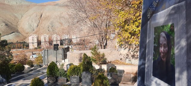 اولین تصاویر از مقبره پروانه معصومی در فرحزاد تهران