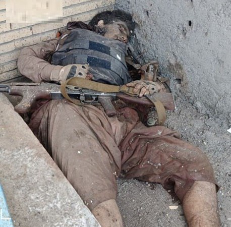 تصویر تروریستی که در چابهار کشته شد 