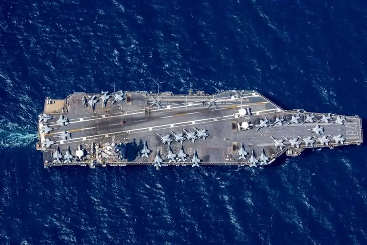 ناو+هواپیمابر+جرالد+آر+فورد