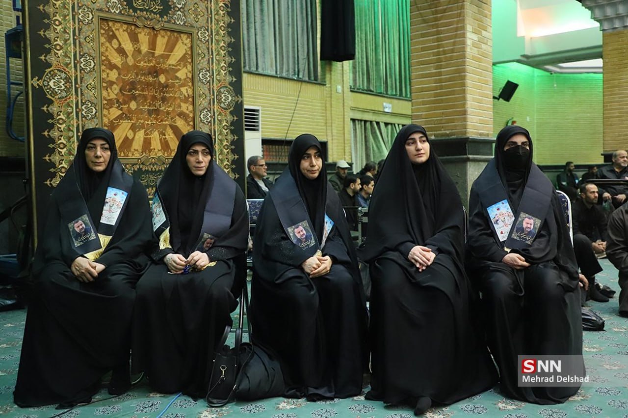 عکس تازه از زینب سلیمانی در حسینیه فاطمه الزهرا