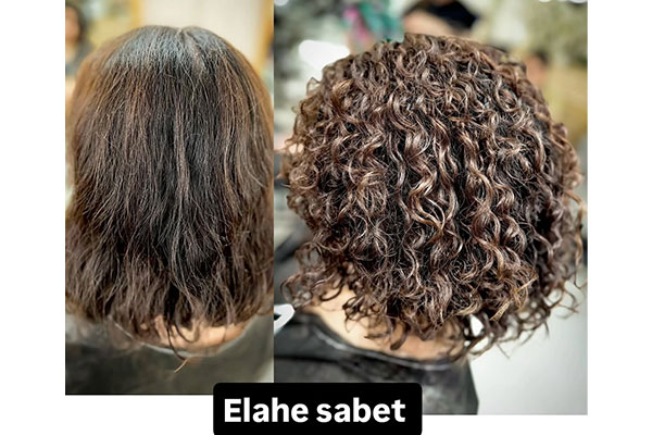 فر مو در سالن الهه ثابت