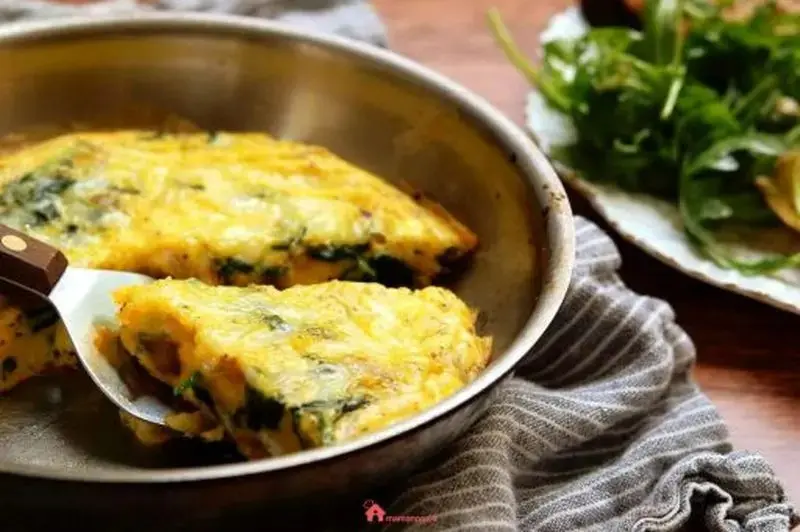 کوکو+سیب+زمینی+و+اسفناج (1)