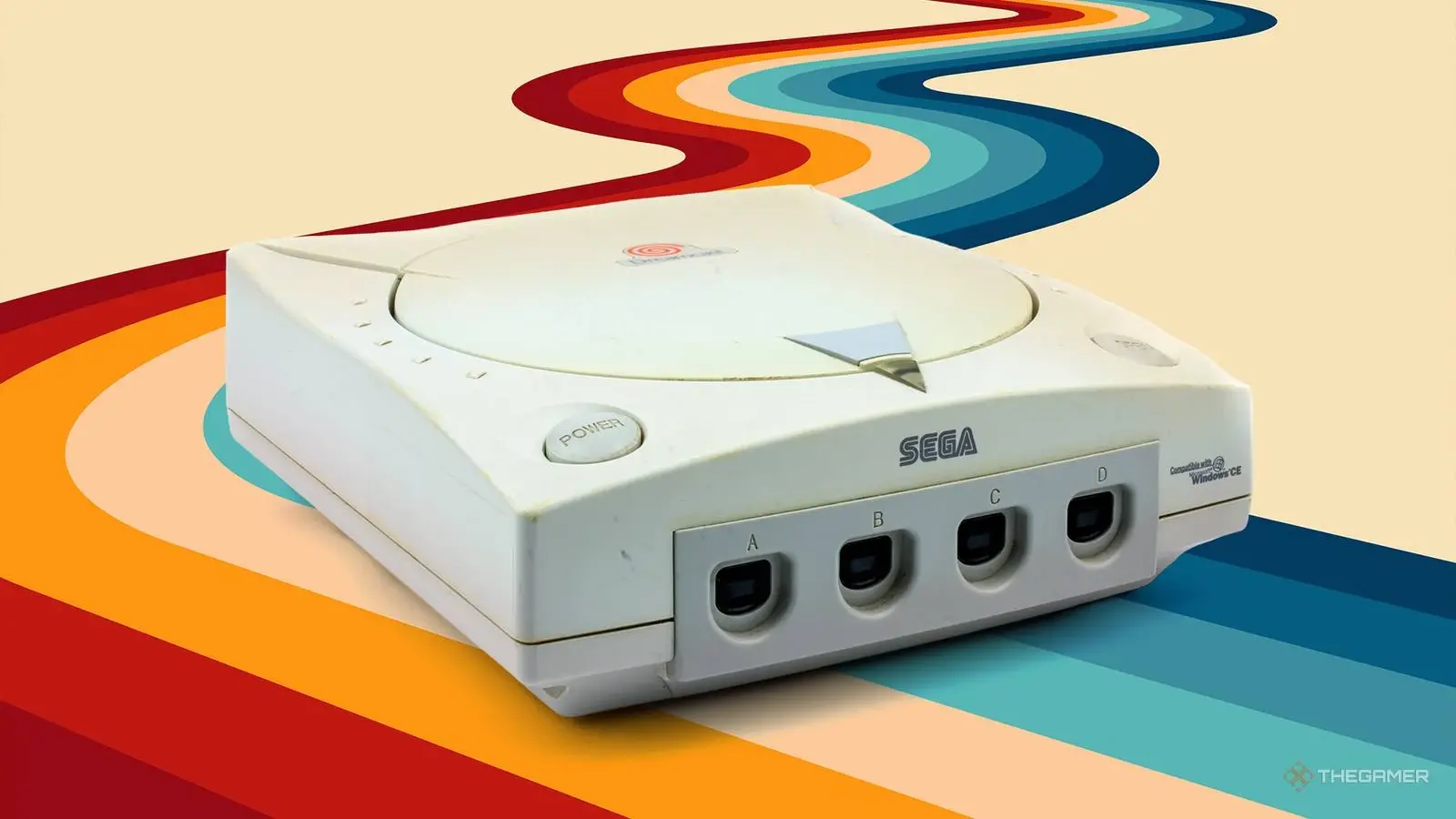 Sega-Dreamcast-over-a-retro-swirling-pattern_11zon