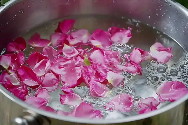 Rose-Petal-and-water-in-pot