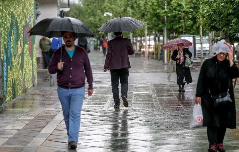 طی ۲۴ساعت آینده، در این استان‌ها باران خواهد بارید