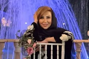 شوآف مرجانه گلچین با لباسی که از جنس گونی است!