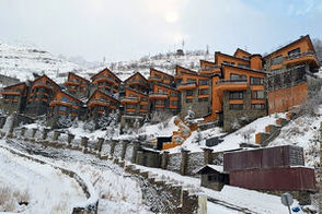 تصاویری از ارتفاعات تهران پس از بارش برف شب گذشته