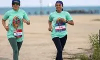 تصاویر پربازدید از ماراتن زنانه کیش در دولت رئیسی 