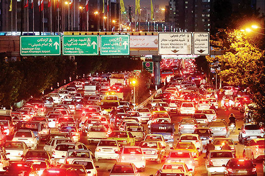 ترافیک شب های تهران چه ساعتی تمام می‌شود؟