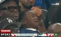 اشک‌های کودک فرانسوی در جام‌جهانی ماندگار شد