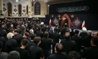 تصاویری از حضور مقامات در مراسم بیت رهبری
