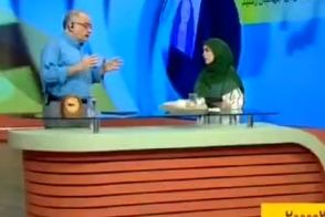 بغض و اشک مجری تلویزیون روی آنتن زنده