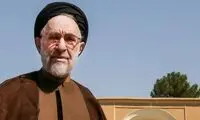 نطق معنادار محمد خاتمی درباره جنگ اخیر