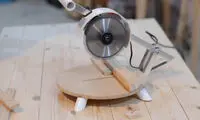 مراحل ساخت یک اره خانگی رومیزی خلاقانه