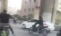 لحظاتی پر استرس از دستگیری زورگیران بزرگراه صدر