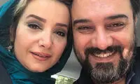 استایل خلبانی و شیک برزو ارجمند و همسرش!