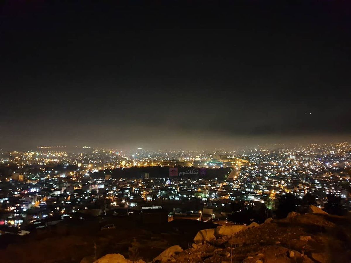 ویدئو عجیب از وضعیت خرم‌آباد در شب چله