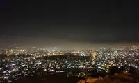 ویدئو عجیب از وضعیت خرم‌آباد در شب چله