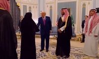 تصاویر دست‌دادن دیپلمات‌های زن عربستان با ترامپ 