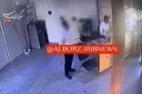 حمله با چاقو به نگهبانان بیمارستان مدنی کرج!