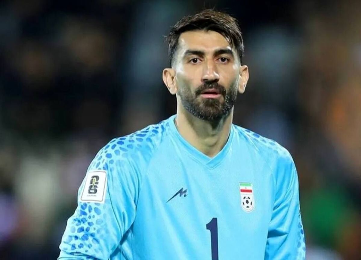  پست معنادار بیرانوند با کاپ قهرمانی 