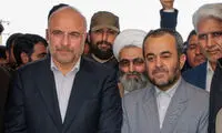 دو تصویر معنادار از افتتاح فرودگاه با حضور قالیباف
